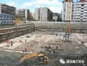 深基坑的支护结构通常是临时性结构